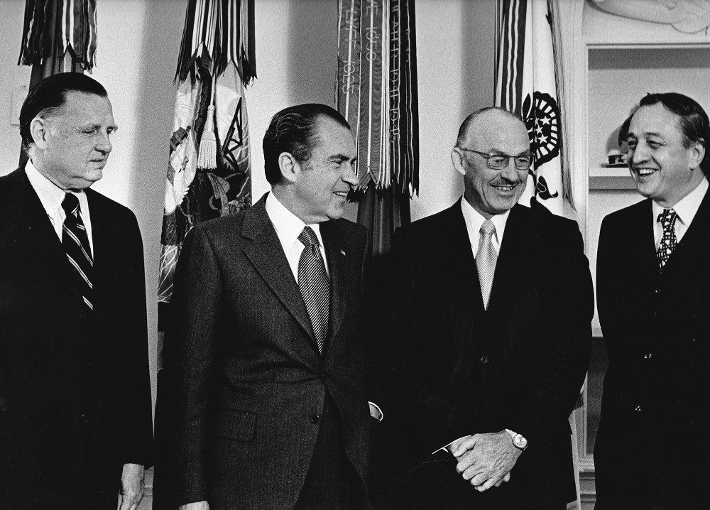 R. Lee Clark，医学博士，与Richard Nixon等人，1971年