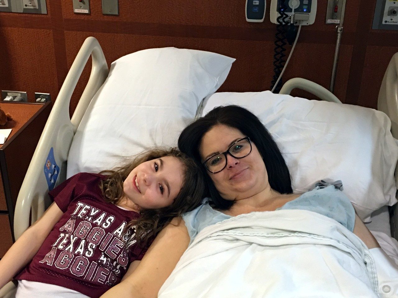 关于癌症的博客:凯蒂和她的女儿