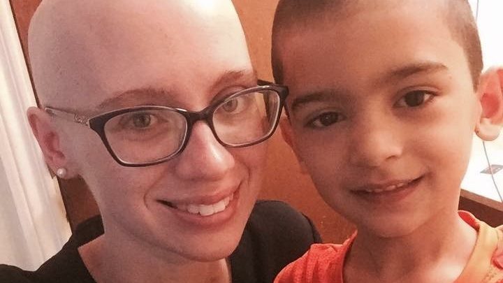 cancer wise博客文章:Ashley和Brayden Rivera，乳腺癌