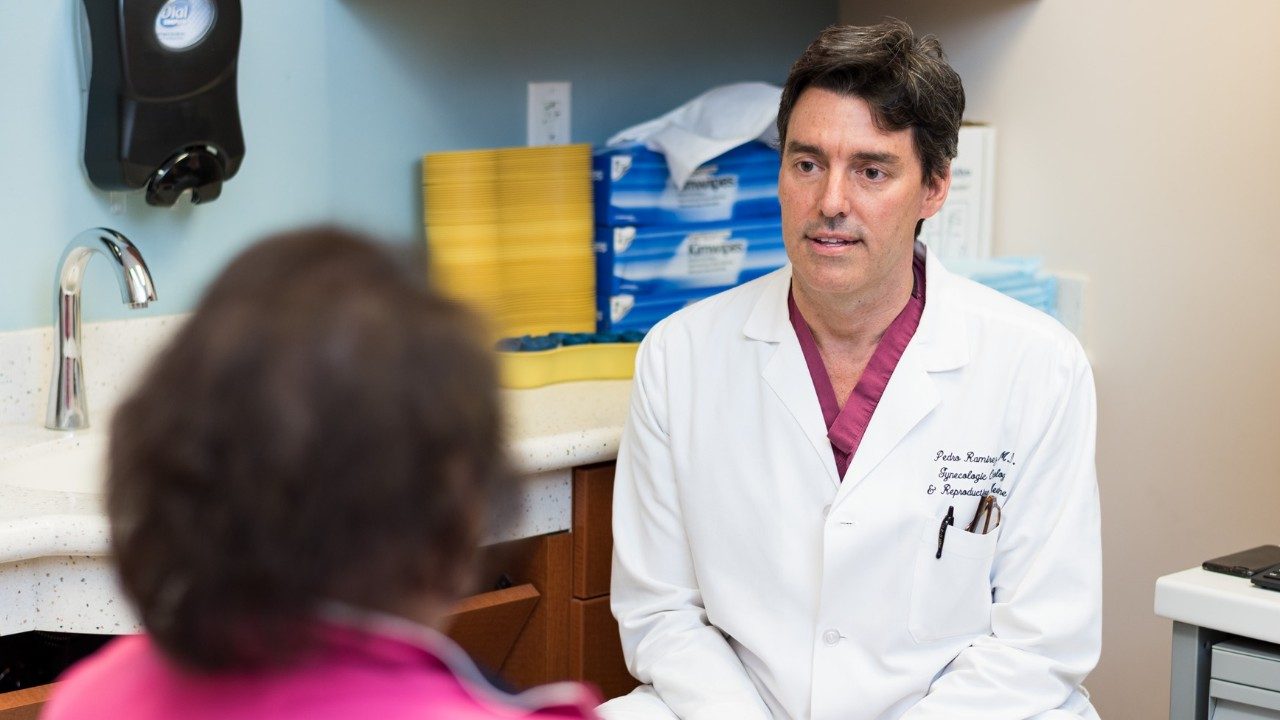 宫颈癌外科医生佩德罗·拉米雷斯，医学博士