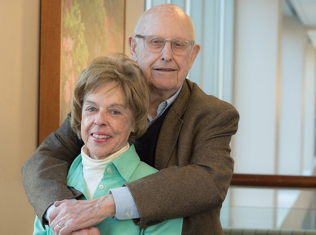 Deanna Brinkman and her husband, Ray, travel to MD Anderson from their home in Virginia for her treatment and check-ups.