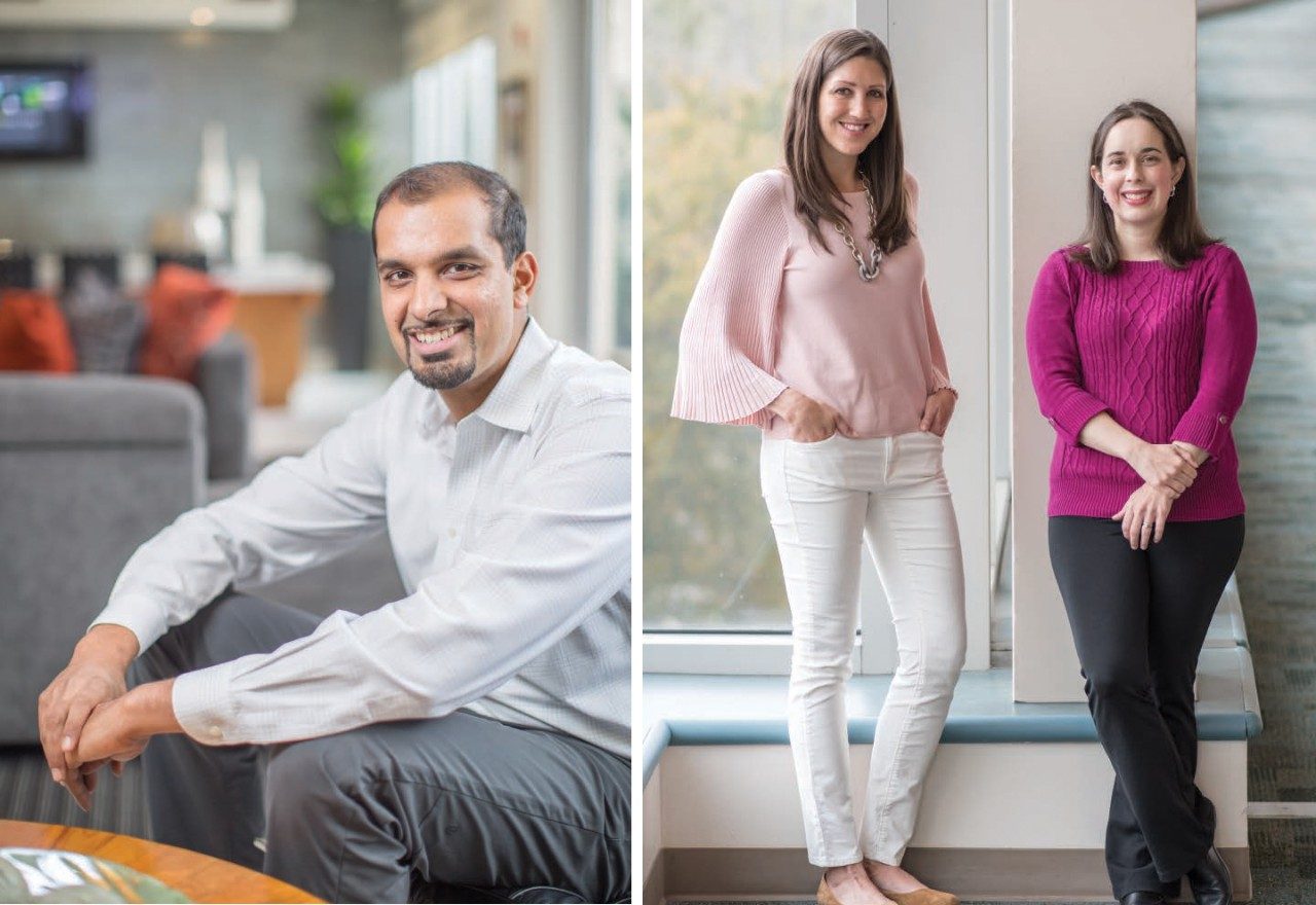 Rahul Agrawal, Caroline Brown and Rachel Cruz