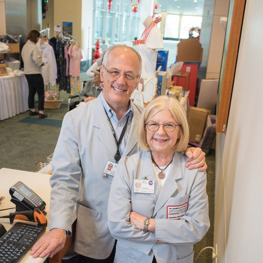 Roland and Jane Moreau, inpatient volunteers