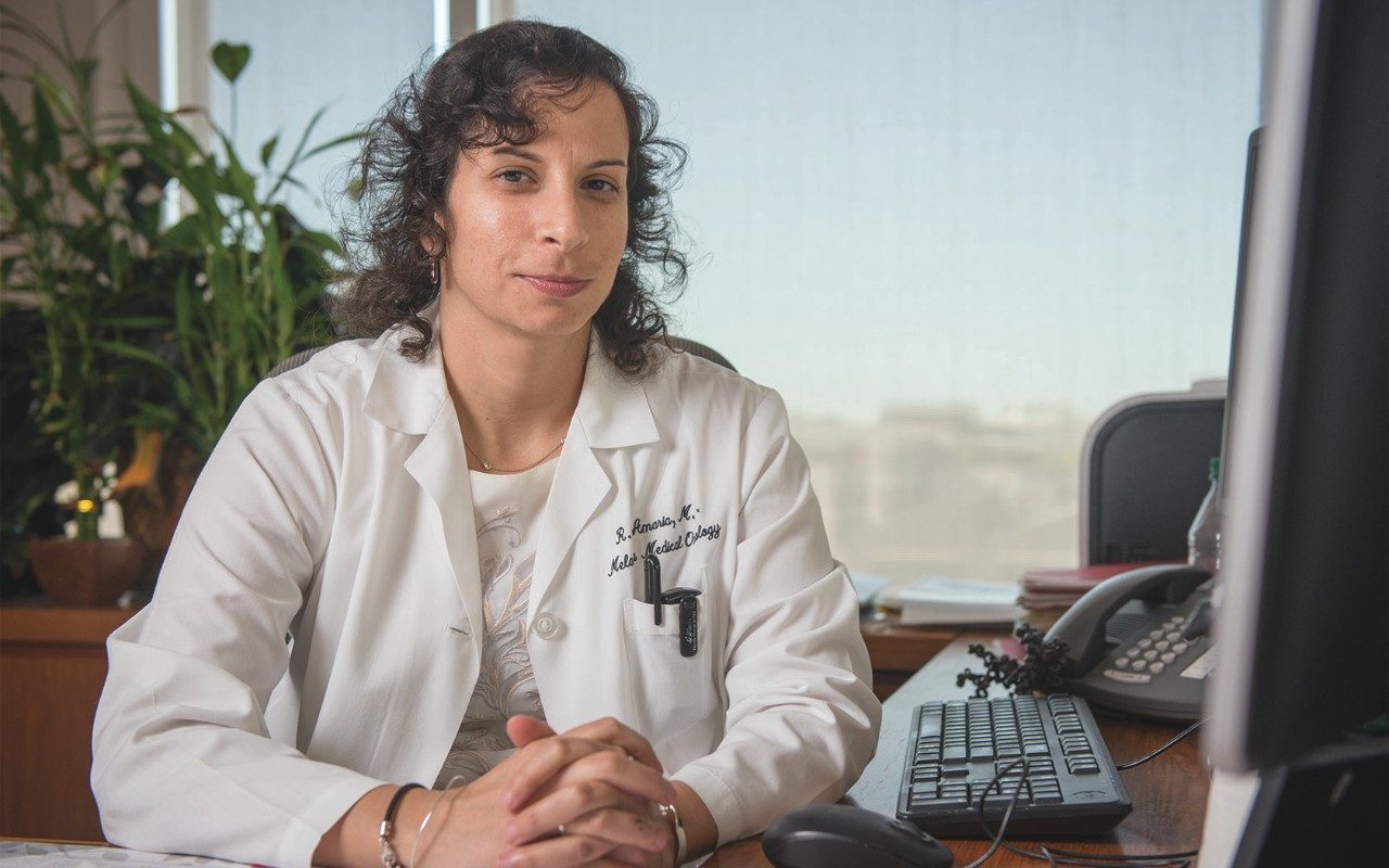 Rodabe Amaria，医学博士，医学黑色素瘤的Onoclogy助理教授