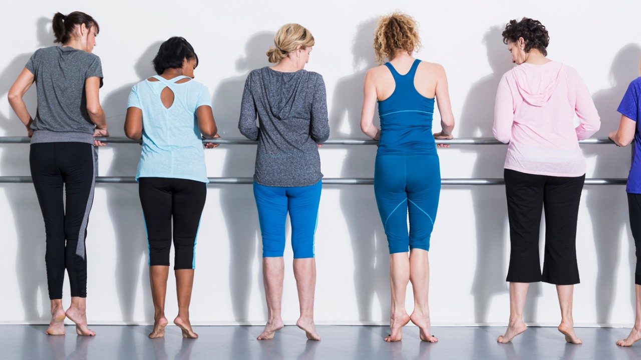 BMI不同的女性