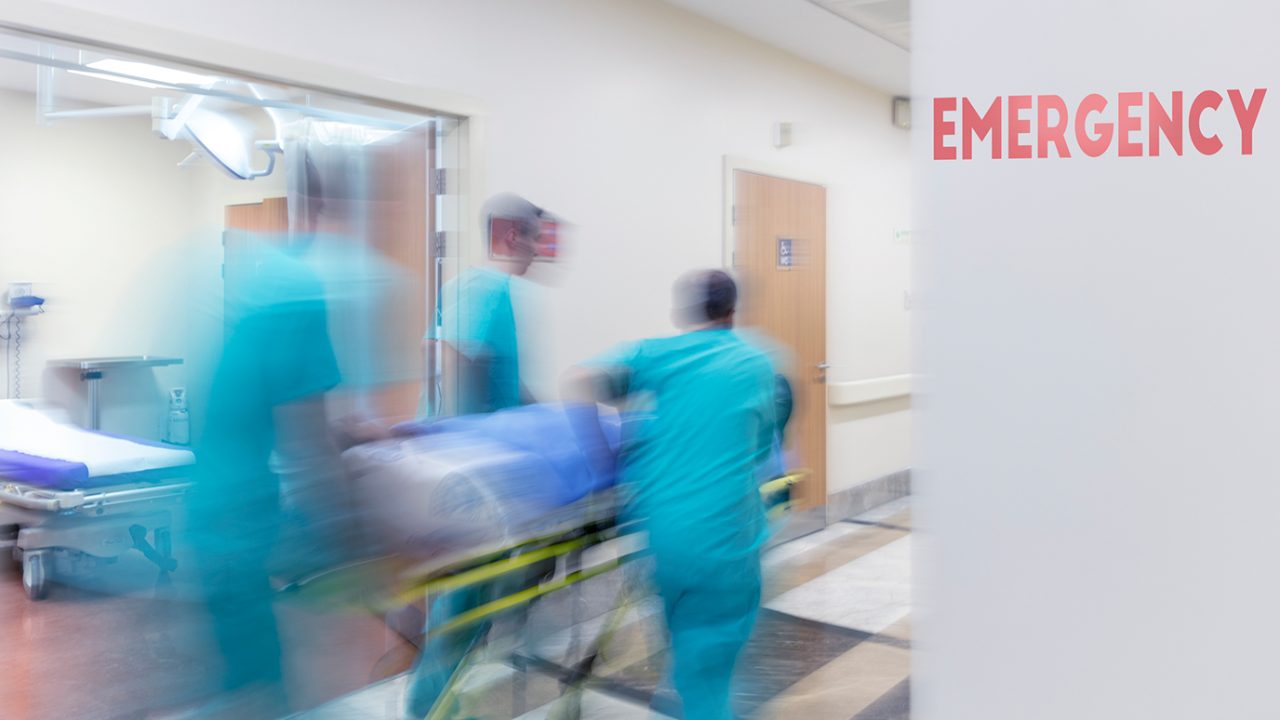 程式化的急诊室照片