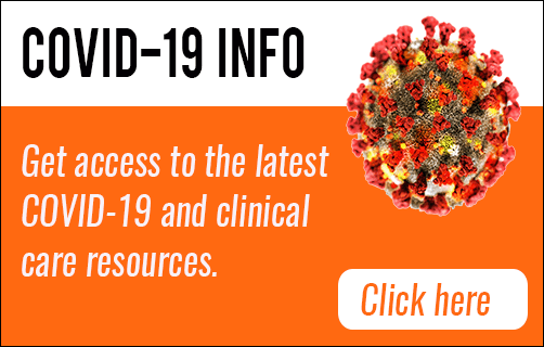COVID-19信息：获得访问最新COVID-19和临床护理资源。